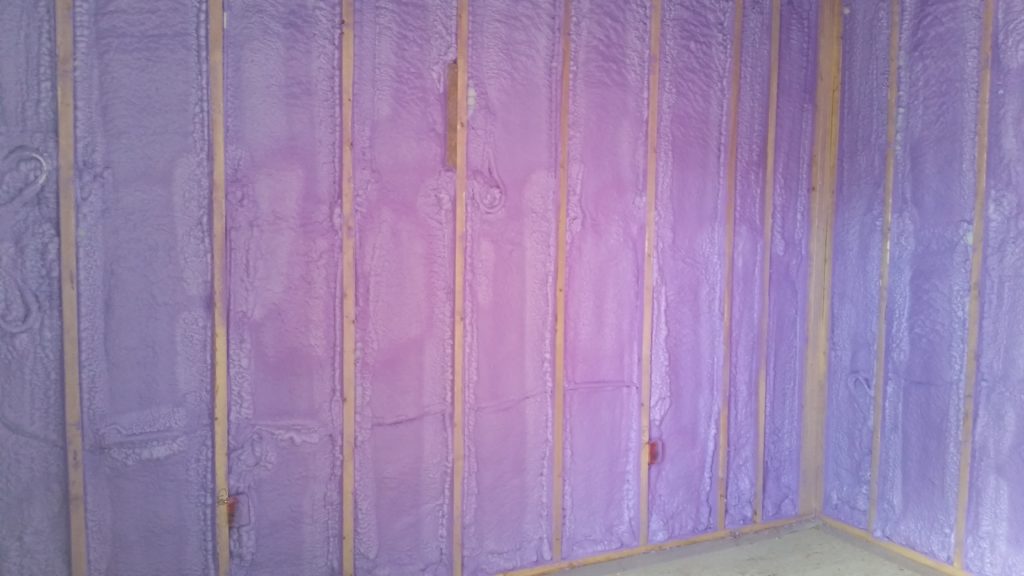 Insulating with spray foam for was well worth the extra money