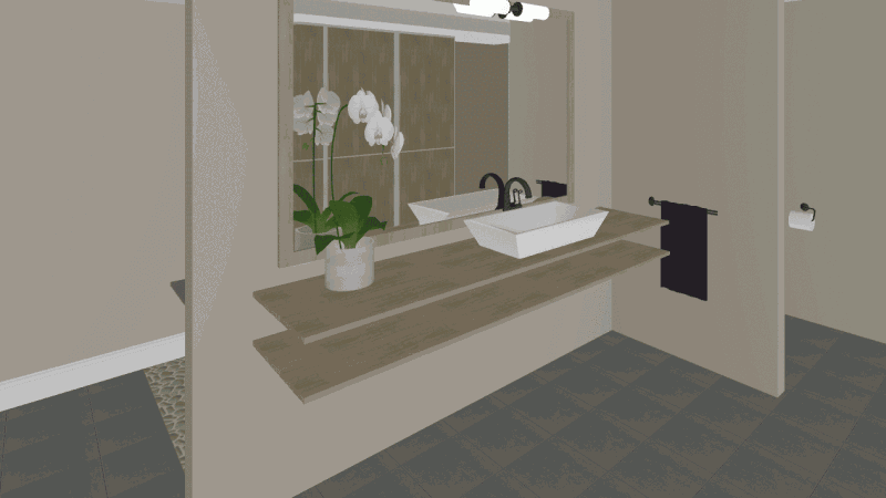 Contemporary Bathroom Design with Sauna