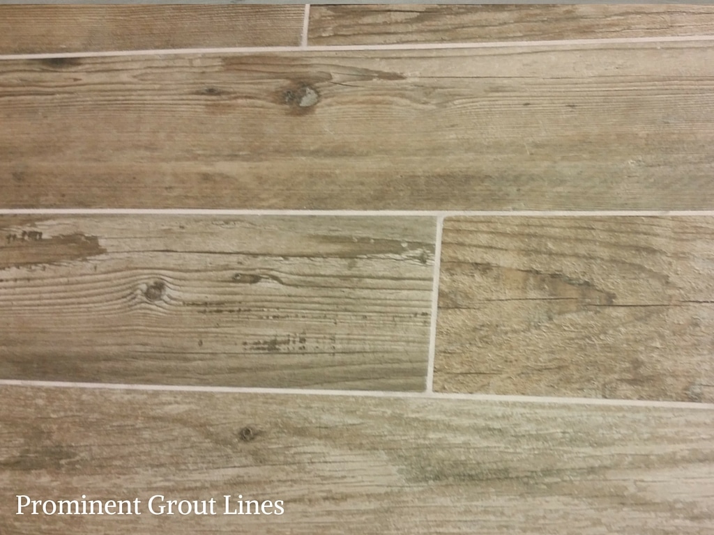 Prominent Grout Lines