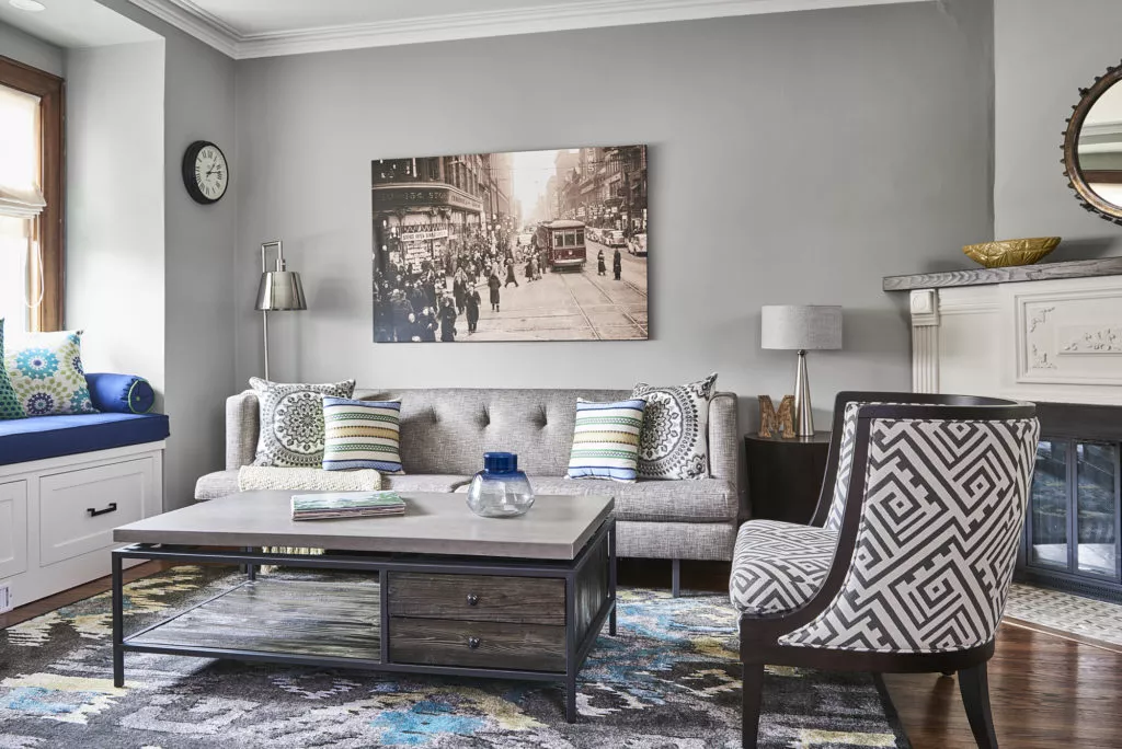 Toronto Custom Living Room Design by Claire Jefford