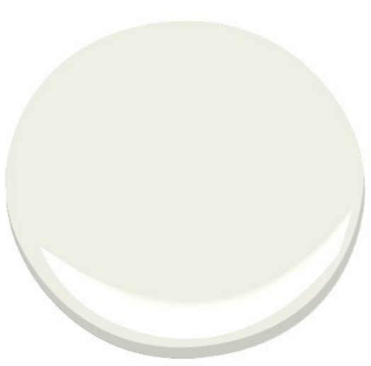 Cloud White OC-130 Coordinating Colors by Benjamin Moore  Hall paint  colors, Benjamin moore cloud white, Benjamin moore