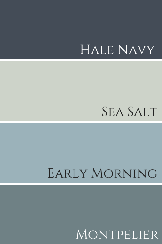 Hale Navy Sea Salt Early Morning Montpelier Comparison