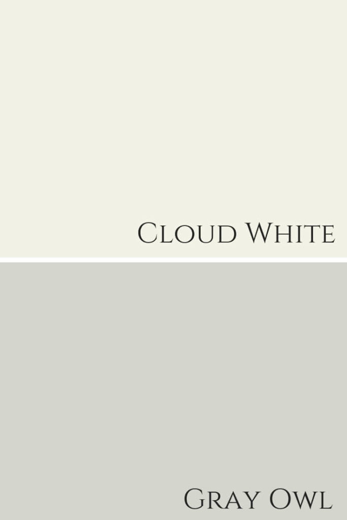 Gray Owl Cloud White Comparison