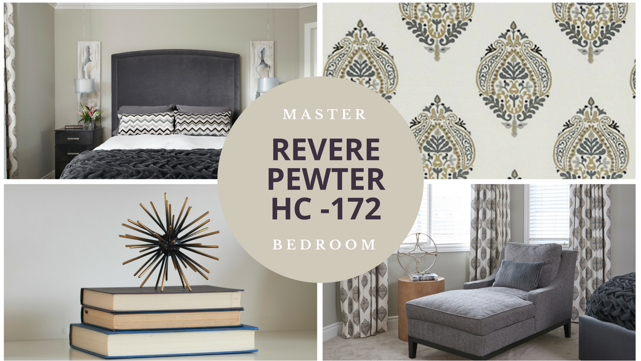 Revere Pewter Transformed This Master Bedroom Claire Jefford