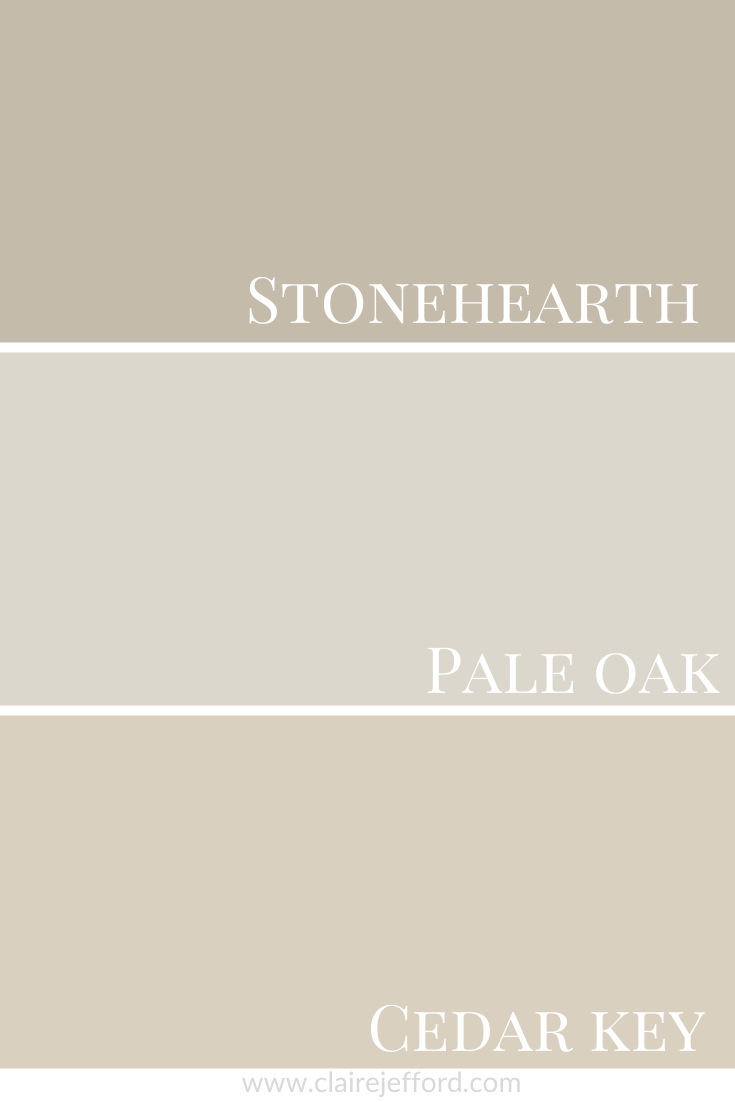 Pale Oak & Pale Oak & Cedar Key