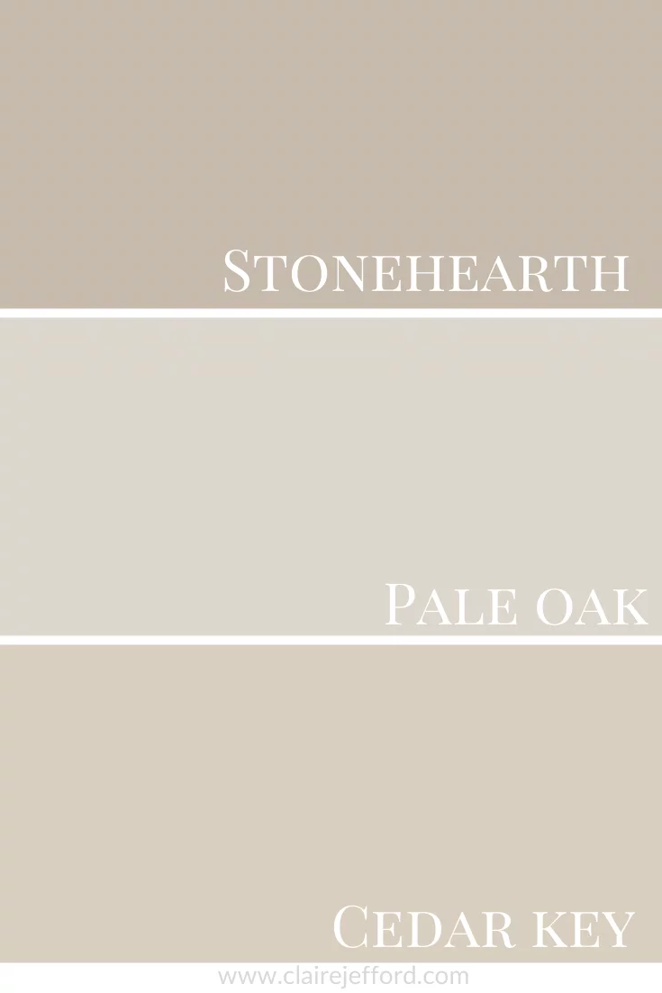 Pale Oak & Pale Oak & Cedar Key