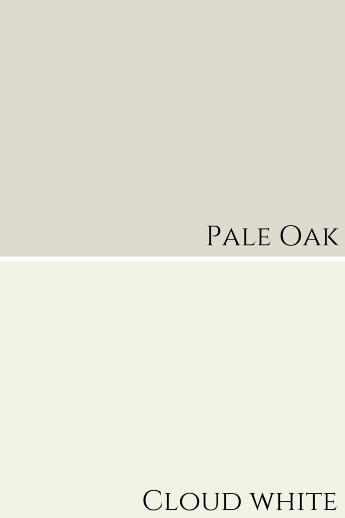 Pale Oak OC 20 By Benjamin Moore Claire Jefford   Pale Oak With Cloud White 683x1024 