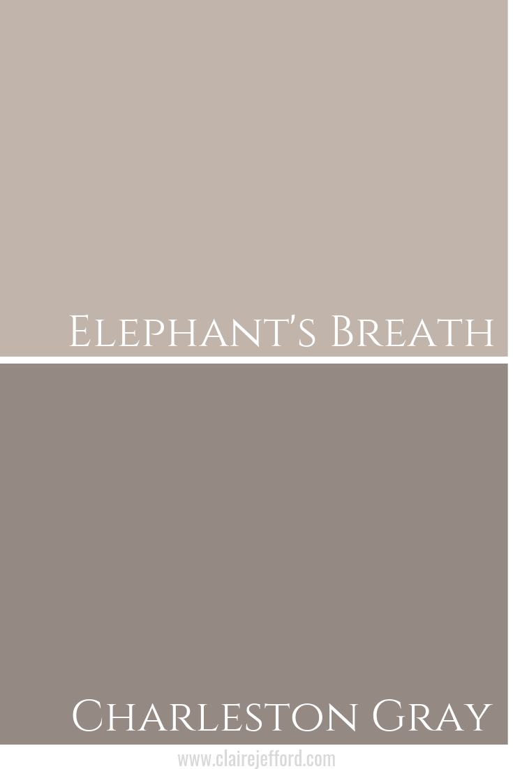 charleston grey and elephants breath