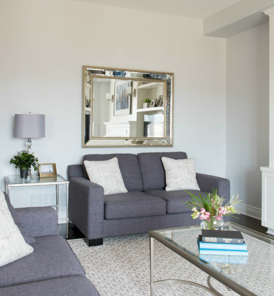 Monochromatic Living Room Interior Design (1)