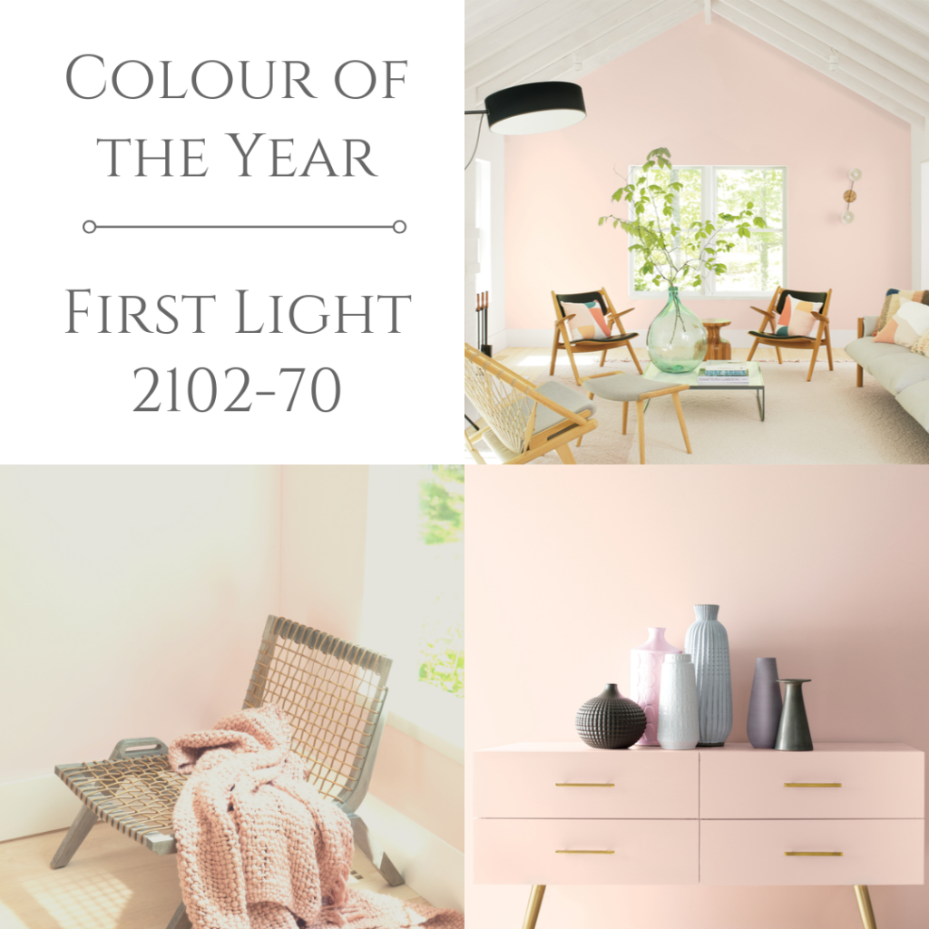 Benjamin Moore - Chalk White 2126-70 reflects the warmth of the afternoon  light.