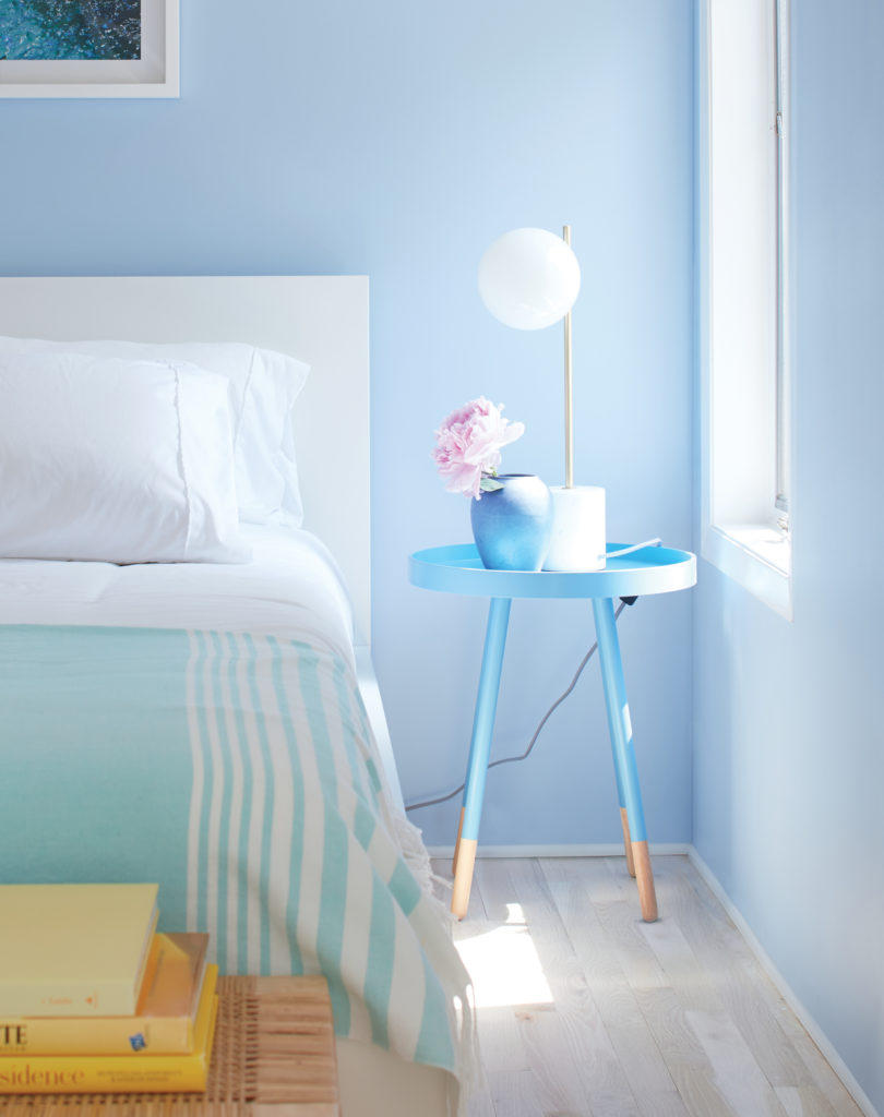 Windmill Wings & Oxford Gray Pairing - Color Trends 2020  A favorite  pairing from the Color Trends 2020 palette juxtaposes a bright, cheerful  periwinkle with an elegant, faded blue to create