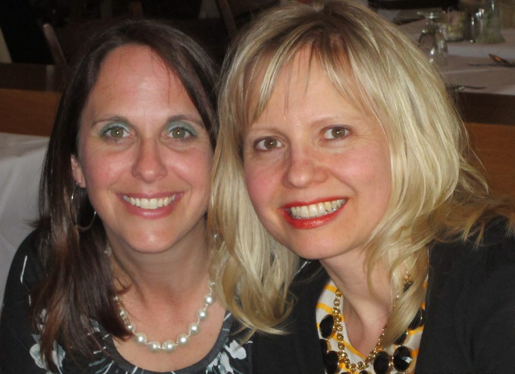 True Colour Expert Maria Killam and I in Toronto, 2012.