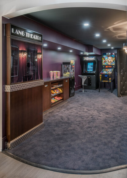 basement-theatre-with-game-area-and-popcorn-station