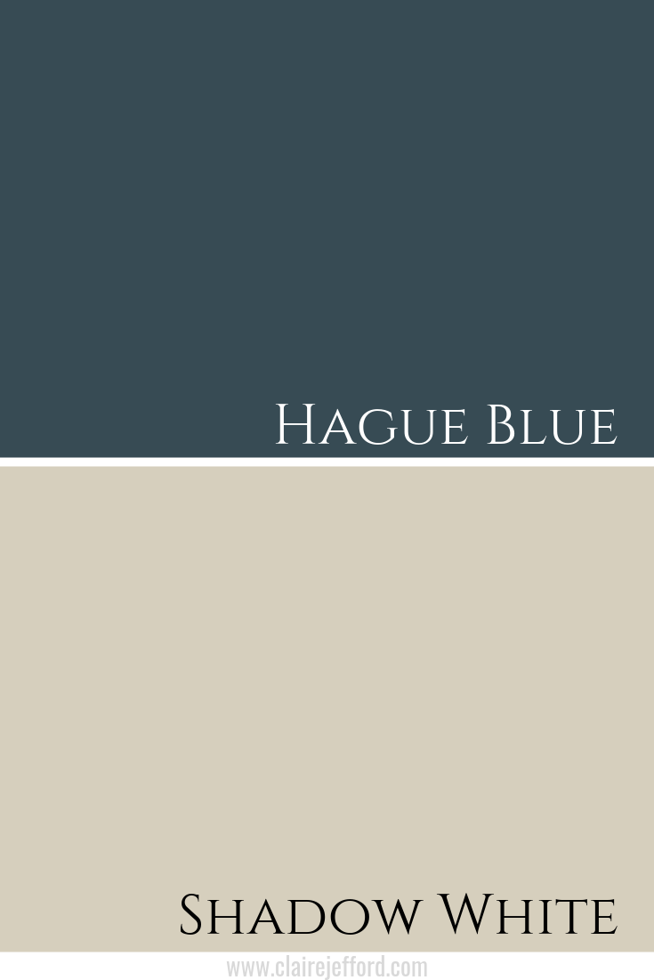 Hague Blue & Shadow White