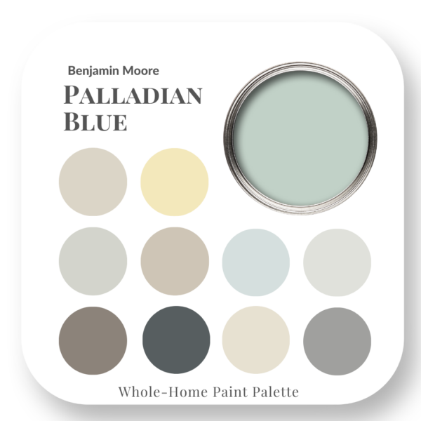 Benjamin Moore Palladian Blue Colour Review by Claire Jefford