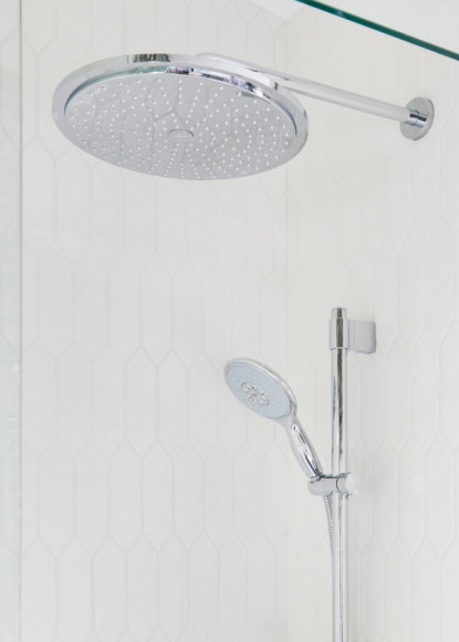 wall-mounted-chrome-waterfall-shower-head-and-chrome-hand-held-shower-head