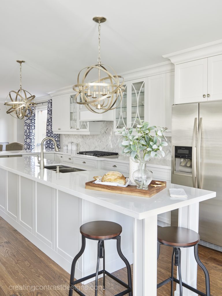 Custom kitchen design by Claire Jefford.