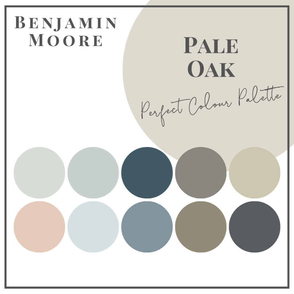 Benjamin Moore Perfect Colour Palette Pale Oak