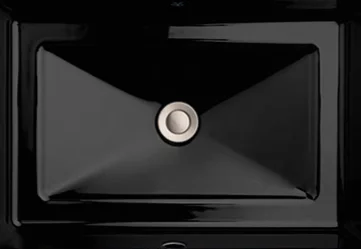 DXV Black Undermount Sink