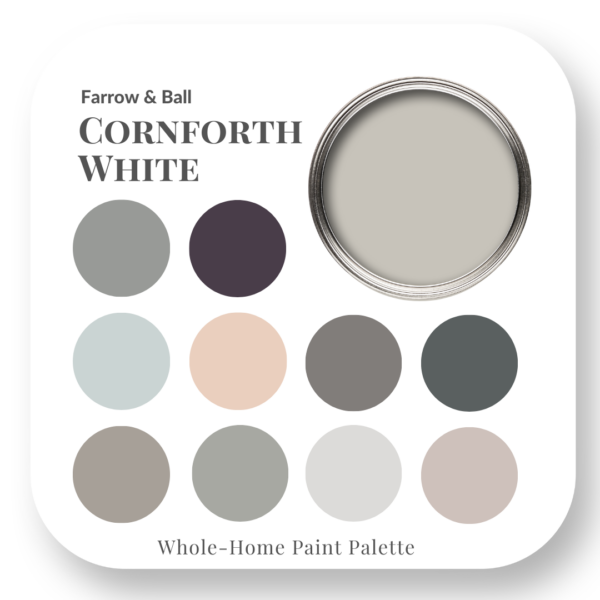 Farrow & Ball's Cornforth White Colour Review by Claire Jefford