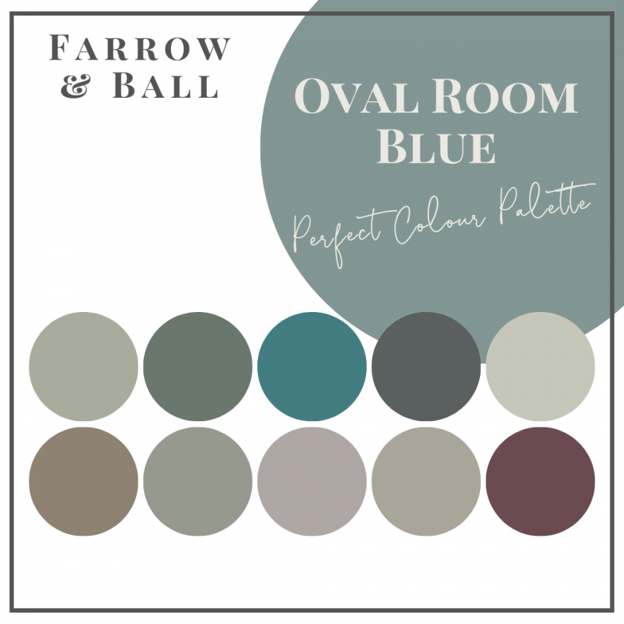 Oval Room Blue
