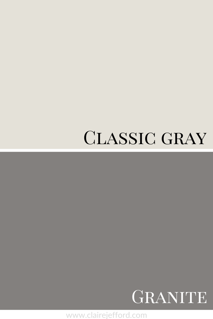 benjamin moore classic gray