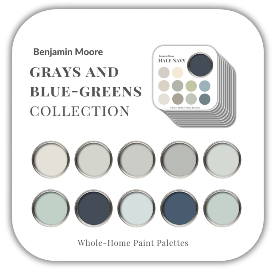 Benjamin Moore Grays & Blue-Greens