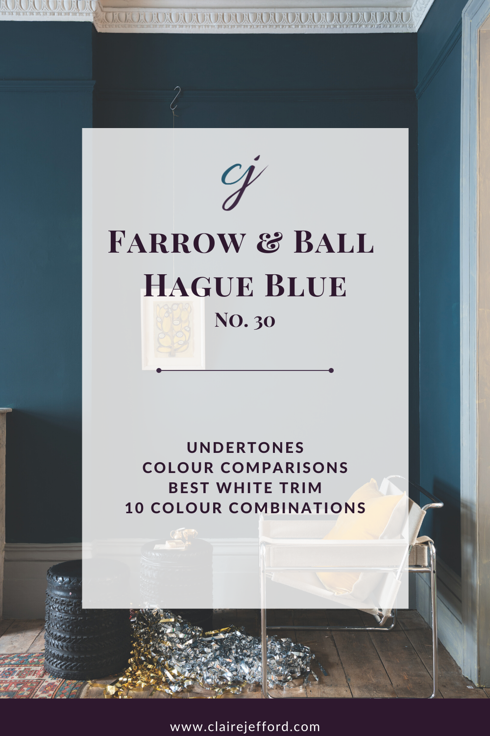 Wonderlijk Farrow & Ball Hague Blue - Claire Jefford NB-41