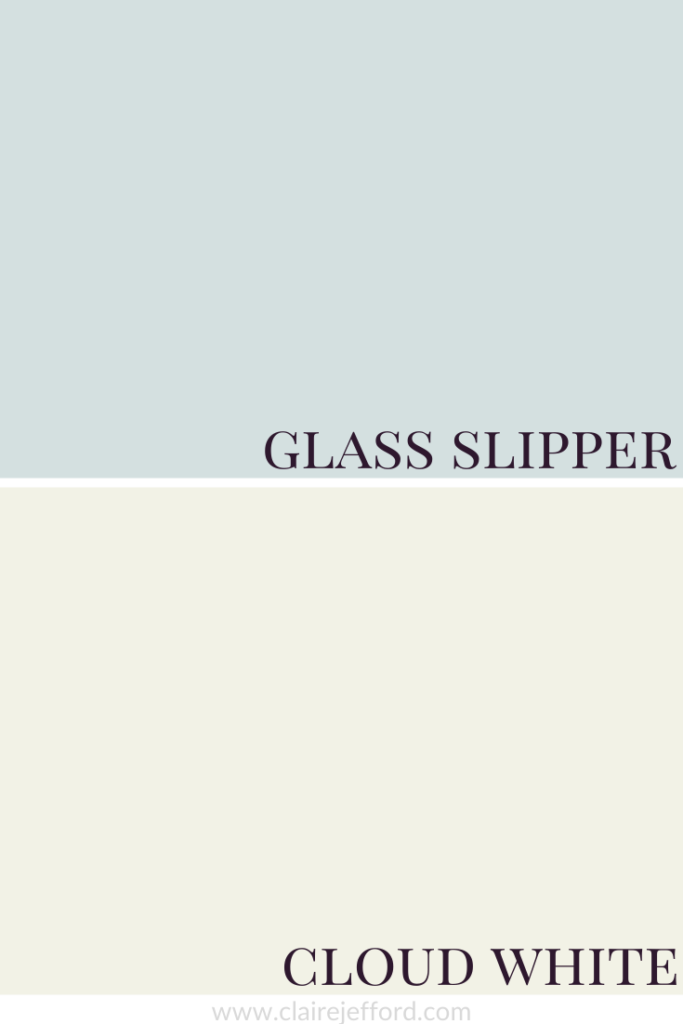 Benjamin Moore Glass Slipper Colour Review by Claire Jefford