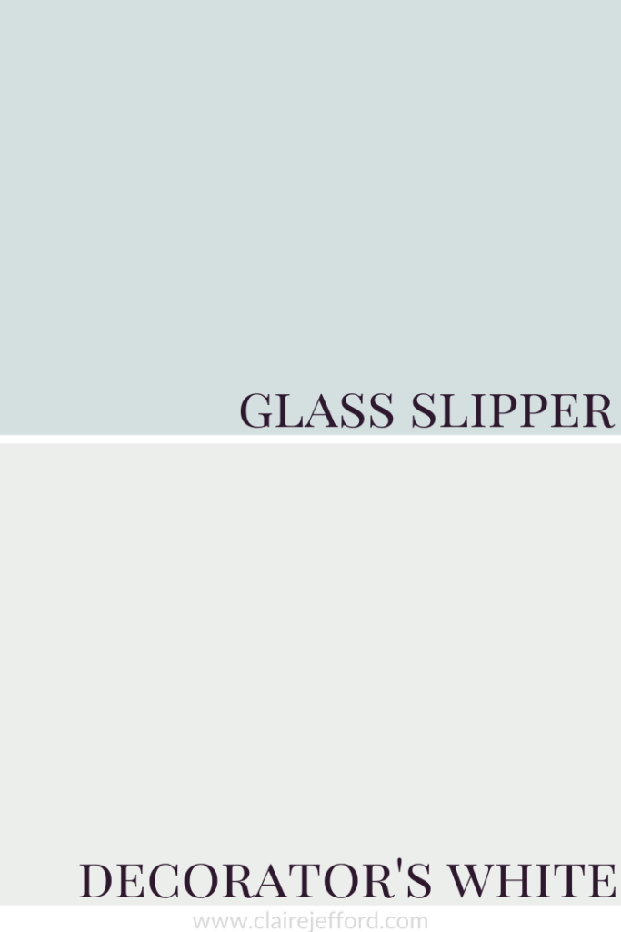 Benjamin Moore Glass Slipper Colour Review by Claire Jefford