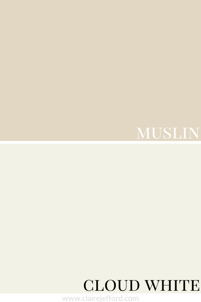 Benjamin Moore Muslin Colour Review by Claire Jefford