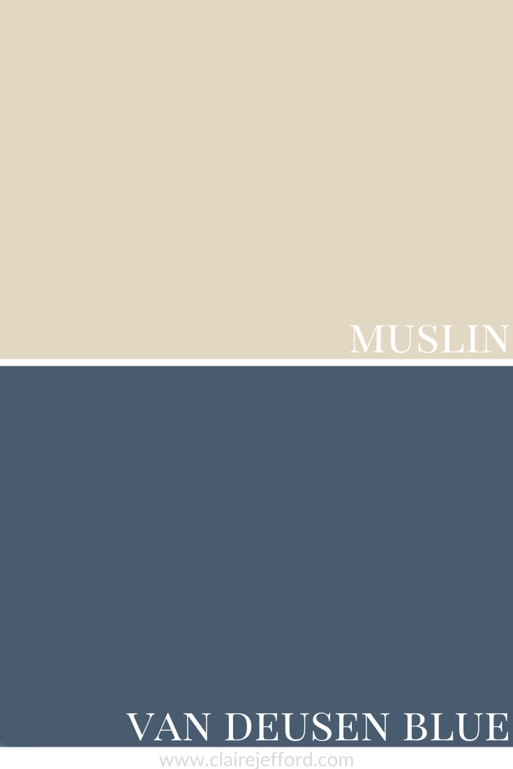 Muslin Van Deusen Blue