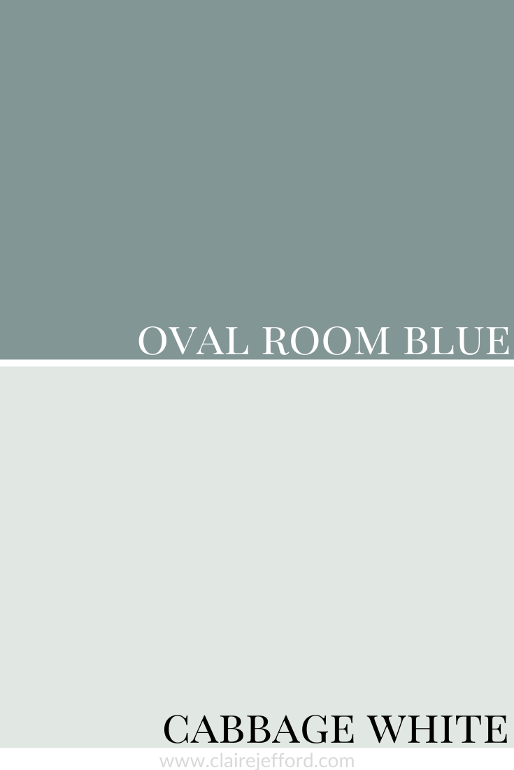 Oval Room Blue Cabbage White 1