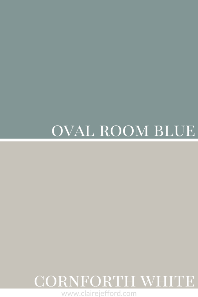 Farrow & Ball Oval Room Blue Colour Review by Claire Jefford