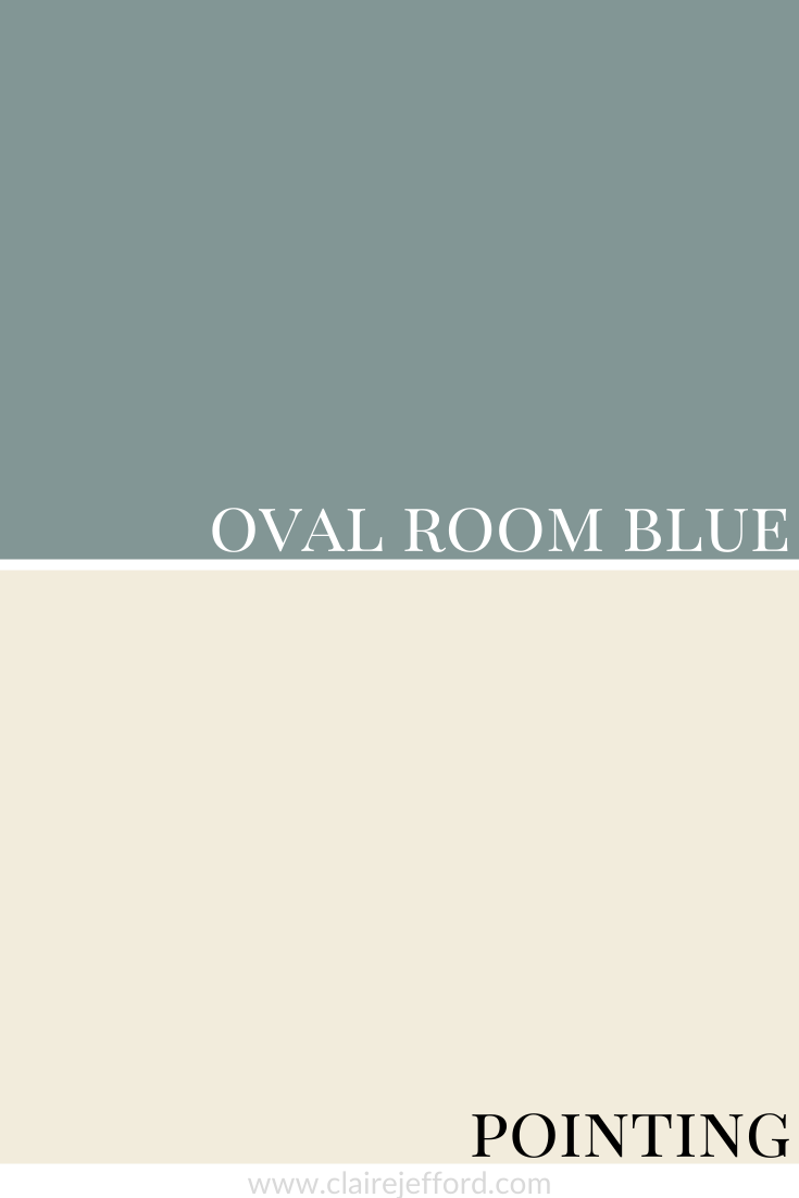 Oval Room Blue And Pointing