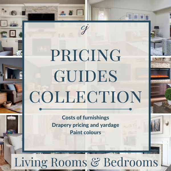 Pricing Guides Collection Claire Jefford Interior Design