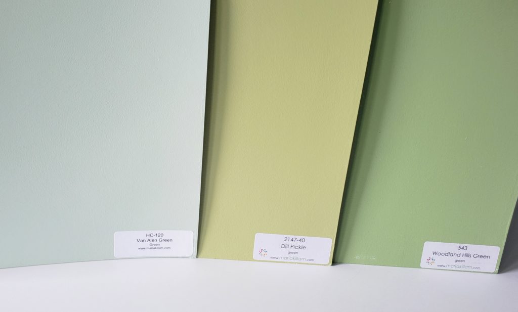 Benjamin Moore Green Paint