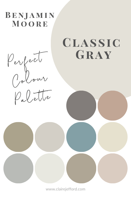 Benjamin Moore Classic Gray Paint Colour Review - Grey Paint Colours Benjamin Moore