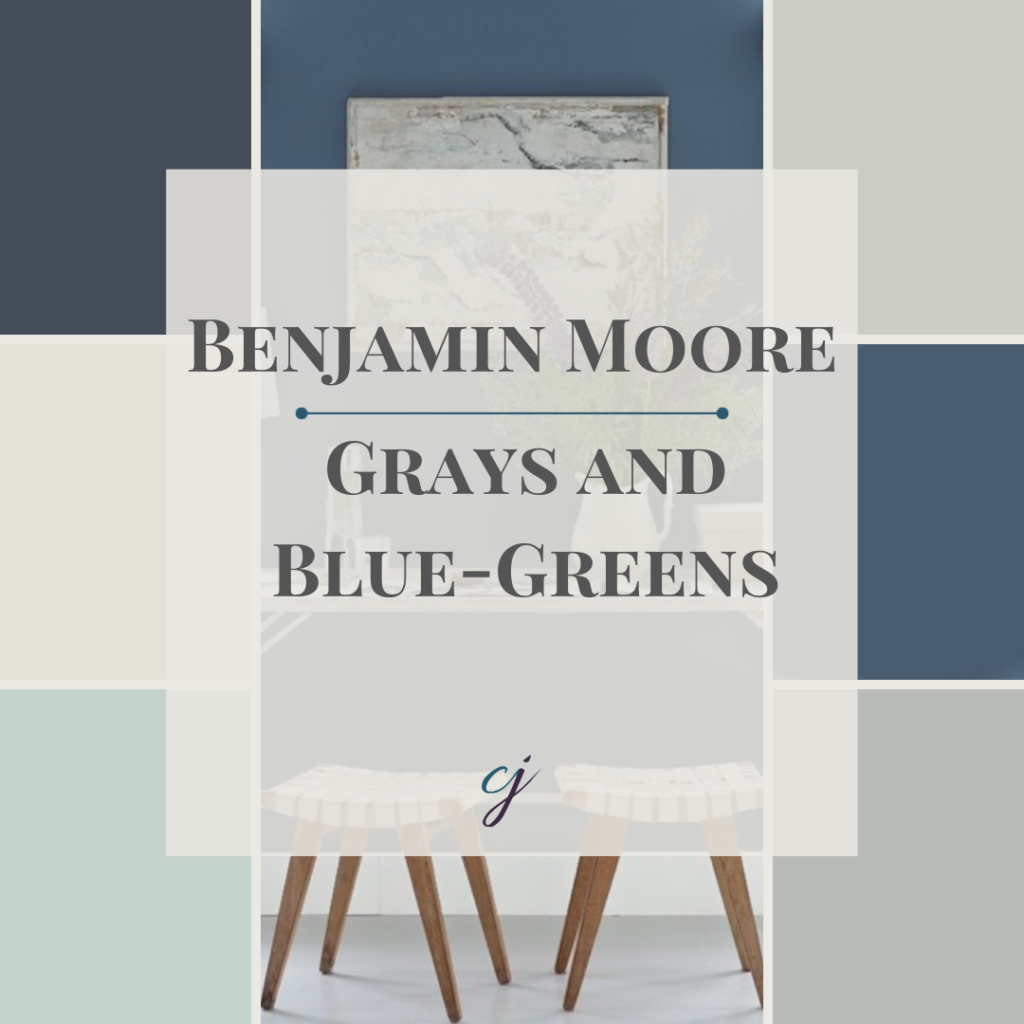 Colour Guide Collection Cover Grays And Blue Green Benjamin Moore 1
