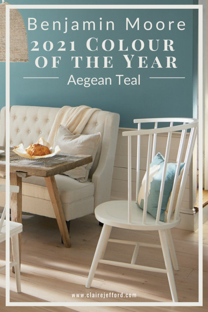 Benjamin Moore Color Of The Year Aegean Teal 1