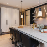 1 Oakville Kitchen Custom Cabinetry Kitchen Island Dekton Cosentino Counter