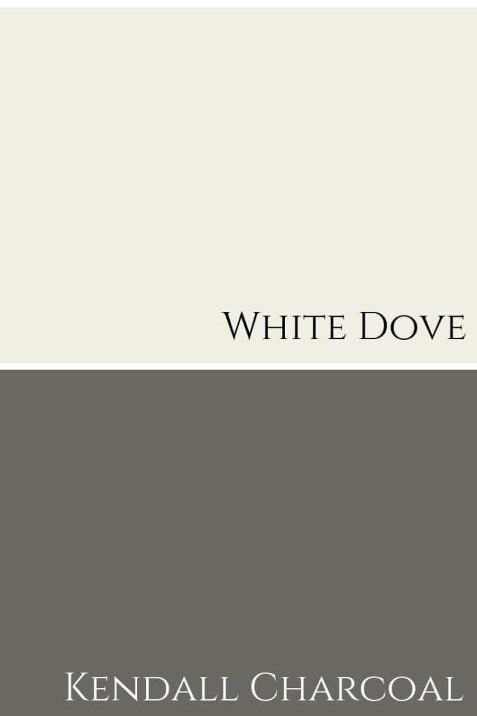 White Dove Kendall Charcoal Comparison 1