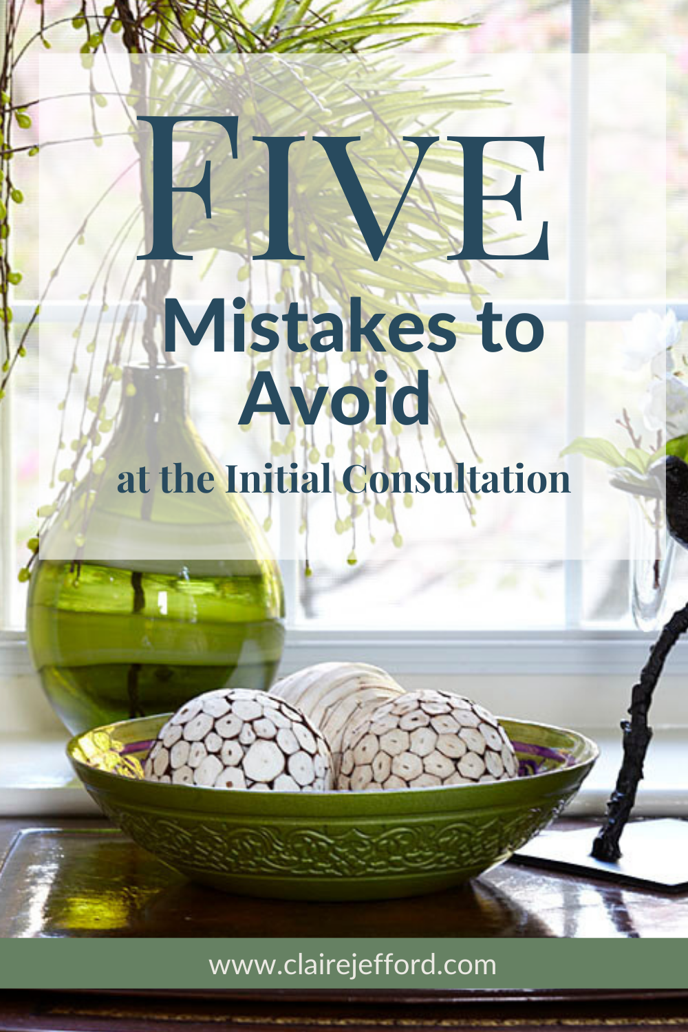 5 Mistakes to Avoid at Initial Consultation