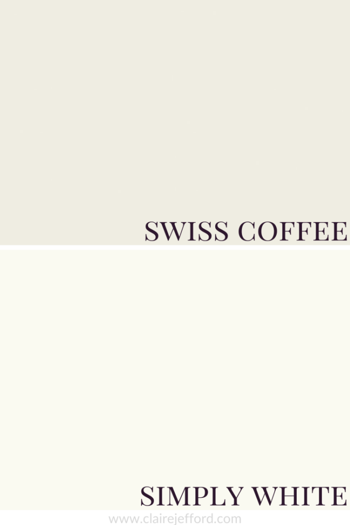 Swiss Coffee Simply White