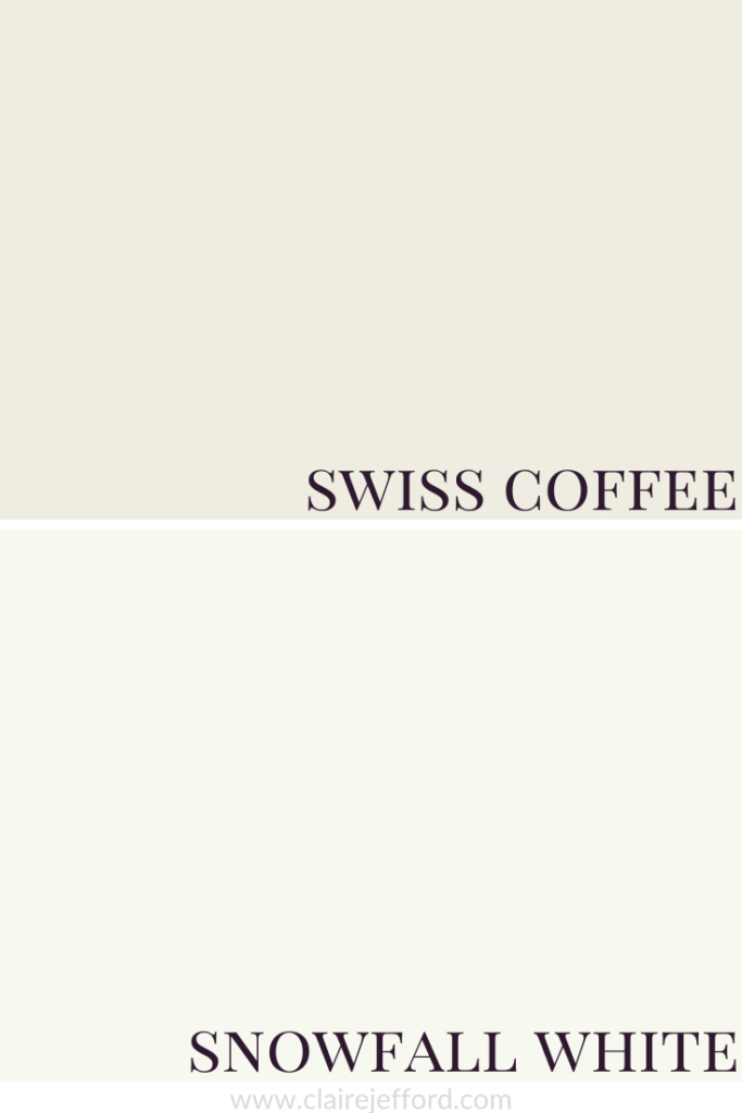 Swiss Coffee Snowfall White