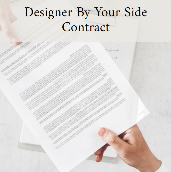 Designer By Your Side Contract Graphic
