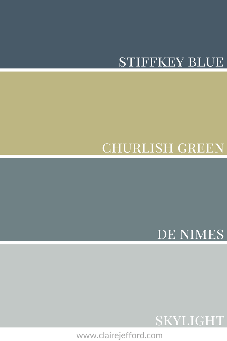 Farrow & Ball Stiffkey Blue Colour Review by Claire Jefford