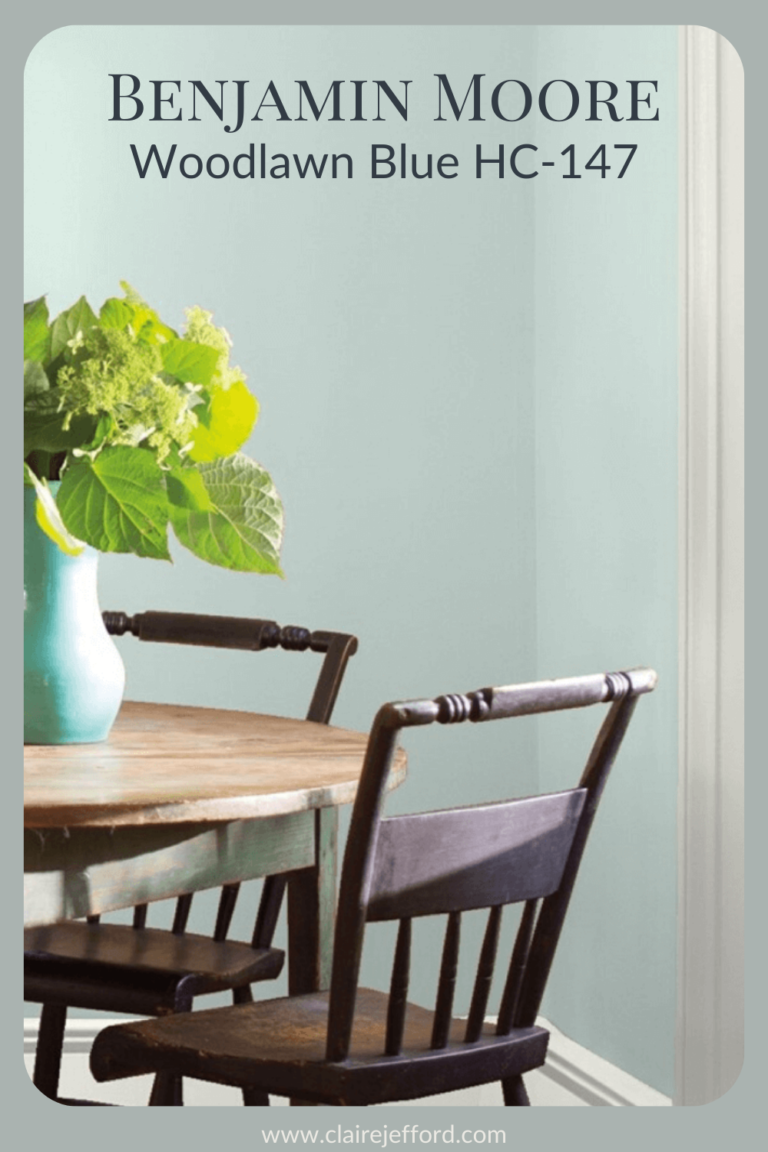 Benjamin Moore Woodland Blue