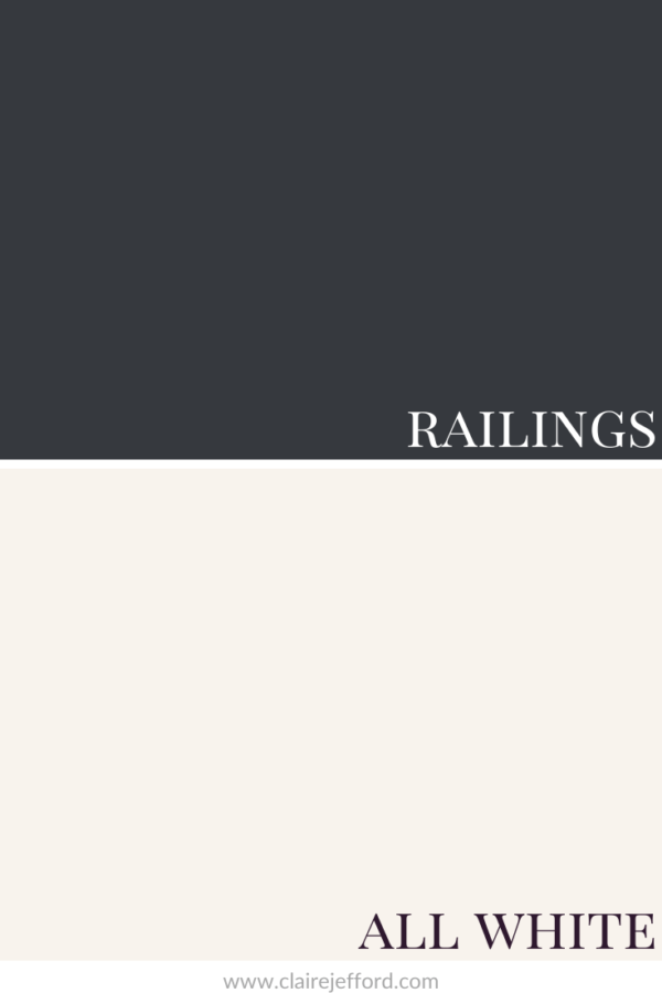Farrow & Ball Railings Colour Review by Claire Jefford