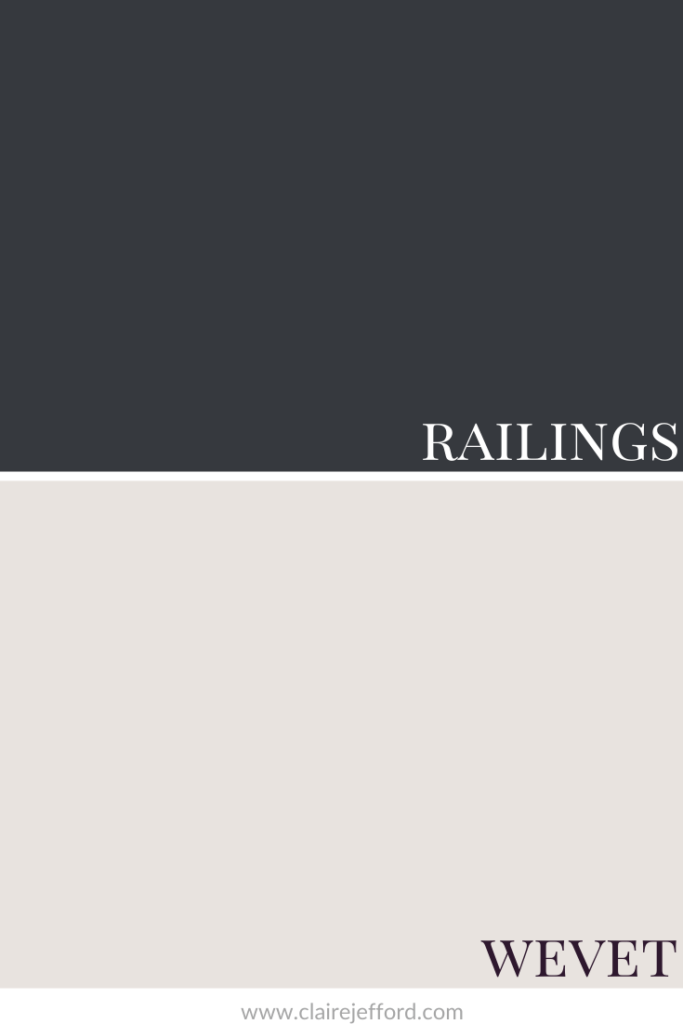 Farrow & Ball Railings Colour Review by Claire Jefford